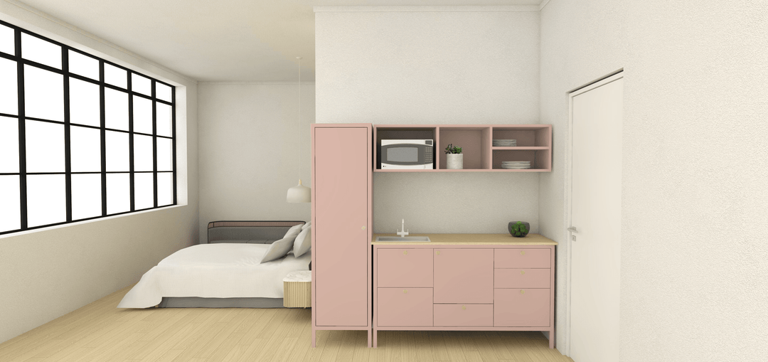 Scandi Wall Unit - perfect for rooms and kitchens Holly Wood Kitchens and Furniture